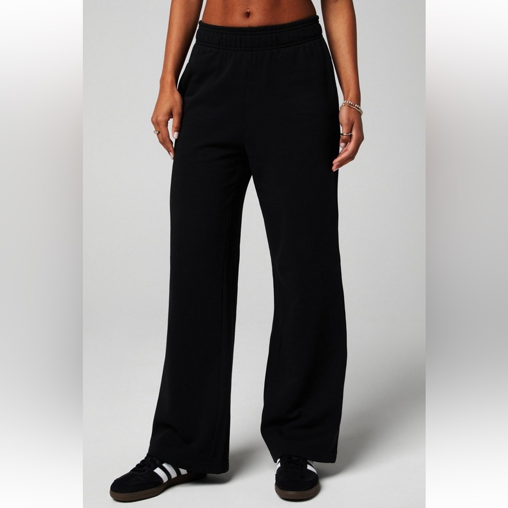 Year Round Terry Wide Leg Women's Pants